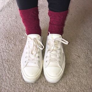 Women’s Converse. Size 9. Off white. Like new!